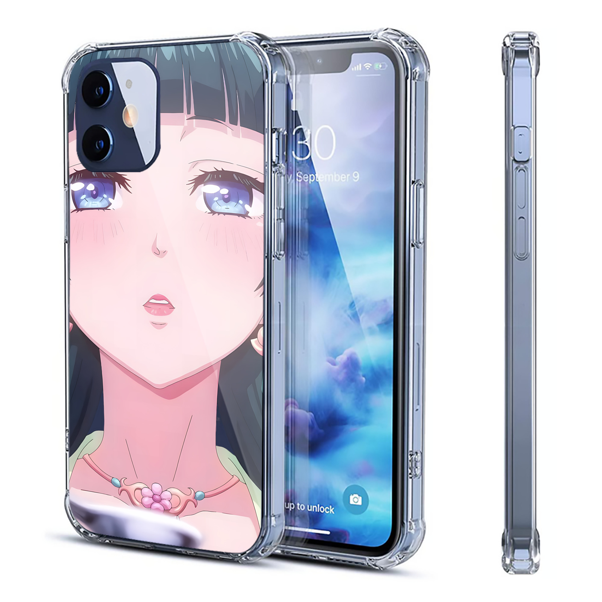（画像用） 薬屋のひとりごと The Apothecary Diaries 【iPhone 12シリーズ対応】透明スマホケース（クリアソフトケース）